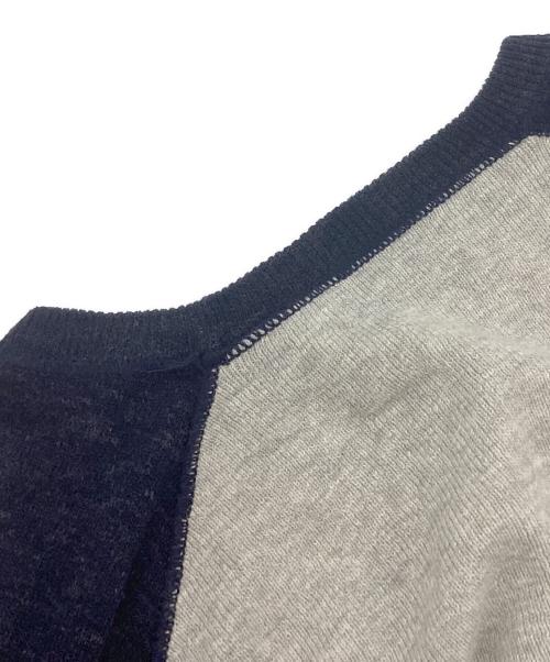 POLO RALPH LAUREN（ポロ・ラルフローレン）POLO RALPH LAUREN (ポロ・ラルフローレン) コットンニット ネイビー サイズ:Lの古着・服飾アイテム