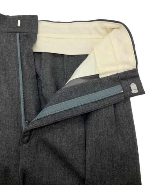 BROOKS BROTHERS（ブルックスブラザーズ）BROOKS BROTHERS (ブルックスブラザーズ) ウールストレートスラックス グレー サイズ:Mの古着・服飾アイテム