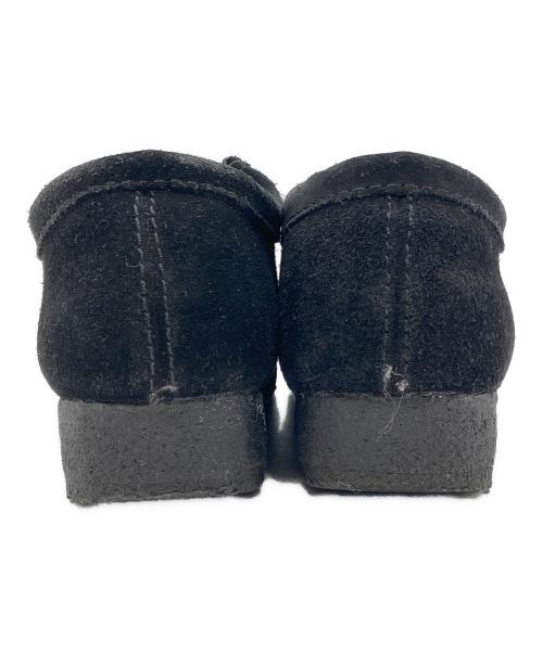 CLARKS ORIGINALS（クラークス オリジナルズ）Clarks Originals (クラークス オリジナルズ) ワラビースウェードシューズ ブラック サイズ:23.5cmの古着・服飾アイテム