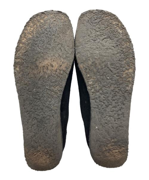CLARKS ORIGINALS（クラークス オリジナルズ）Clarks Originals (クラークス オリジナルズ) ワラビースウェードシューズ ブラック サイズ:23.5cmの古着・服飾アイテム