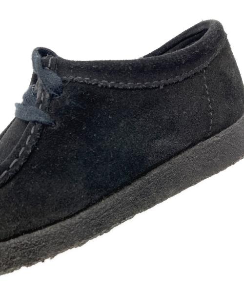 CLARKS ORIGINALS（クラークス オリジナルズ）Clarks Originals (クラークス オリジナルズ) ワラビースウェードシューズ ブラック サイズ:23.5cmの古着・服飾アイテム