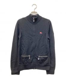 BURBERRY BLUE LABEL（バーバリー ブルー レーベル）の古着「ドライバーズニット」｜ブラック