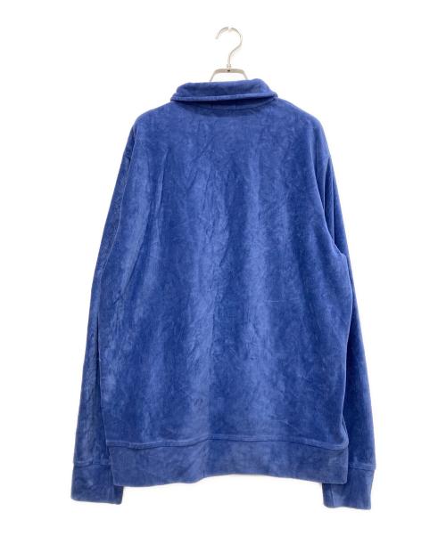 POLO RALPH LAUREN（ポロ・ラルフローレン）POLO RALPH LAUREN (ポロ・ラルフローレン) ハーフジップコーデュロイ ネイビー サイズ:Lの古着・服飾アイテム