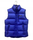RLX RALPH LAURENアールエルエックスラルフローレン）の古着「ダウンベスト」｜ブルー