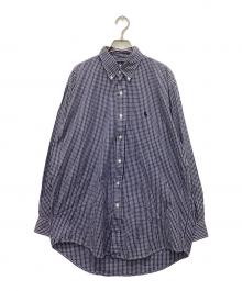 POLO RALPH LAUREN（ポロ・ラルフローレン）の古着「長袖シャツ」｜ネイビー
