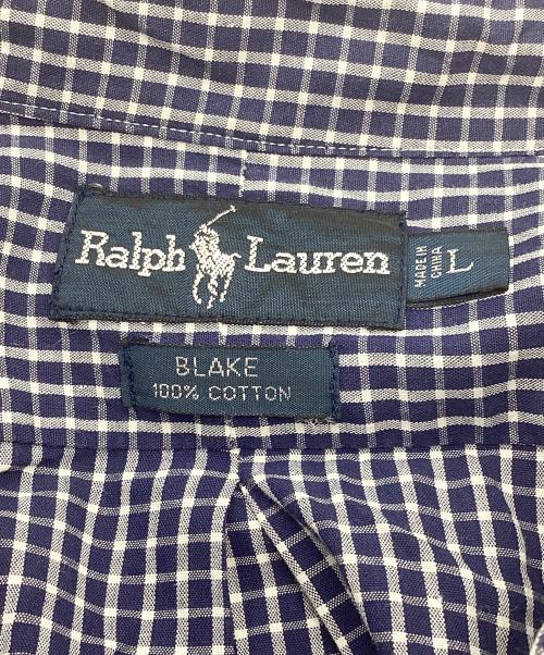 POLO RALPH LAUREN（ポロ・ラルフローレン）POLO RALPH LAUREN (ポロ・ラルフローレン) 長袖シャツ ネイビー サイズ:Lの古着・服飾アイテム