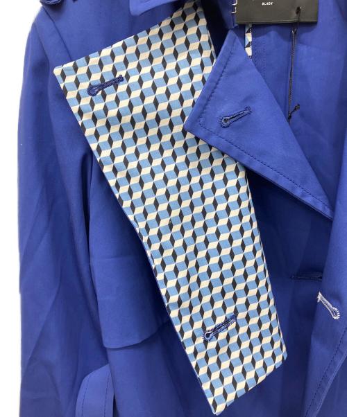 Paul Smith BLACK（ポールスミスブラック）Paul Smith BLACK (ポールスミスブラック) トレンチコート ブルー サイズ:38の古着・服飾アイテム