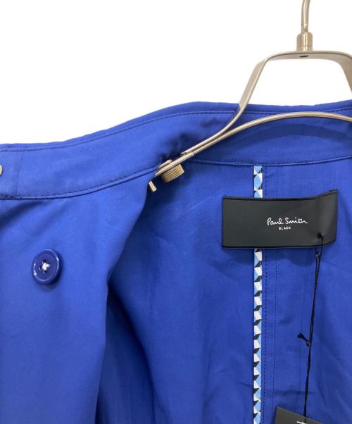 Paul Smith BLACK（ポールスミスブラック）Paul Smith BLACK (ポールスミスブラック) トレンチコート ブルー サイズ:38の古着・服飾アイテム