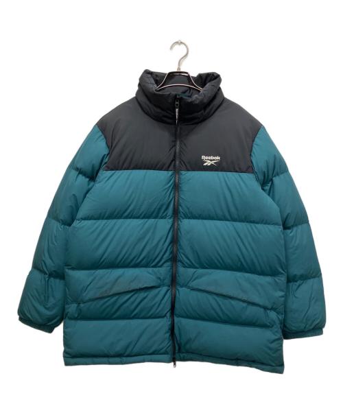 REEBOK（リーボック）REEBOK (リーボック) ダウンジャケット グリーン サイズ:XLの古着・服飾アイテム