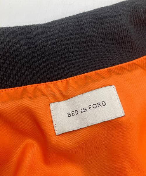BED J.W. FORD（ベッドフォード）BED J.W. FORD (ベッドフォード) リビルド エムエーワン フライトジャケット ブラック サイズ:1の古着・服飾アイテム