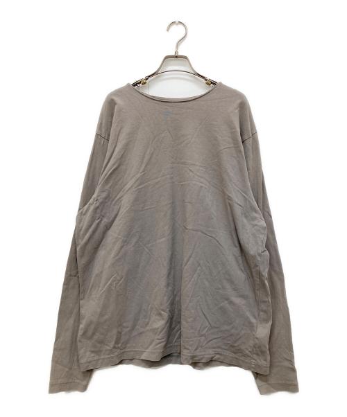 yeezy gap（イージーギャップ）YEEZY GAP (イージーギャップ) 長袖カットソー ベージュ サイズ:Mの古着・服飾アイテム