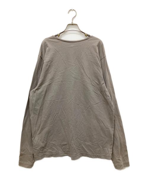 yeezy gap（イージーギャップ）YEEZY GAP (イージーギャップ) 長袖カットソー ベージュ サイズ:Mの古着・服飾アイテム