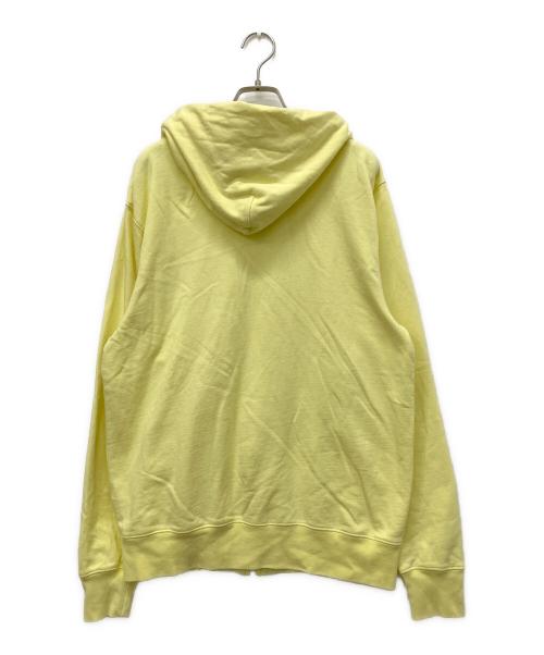 stussy（ステューシー）stussy (ステューシー) ジップパーカー イエロー サイズ:Lの古着・服飾アイテム