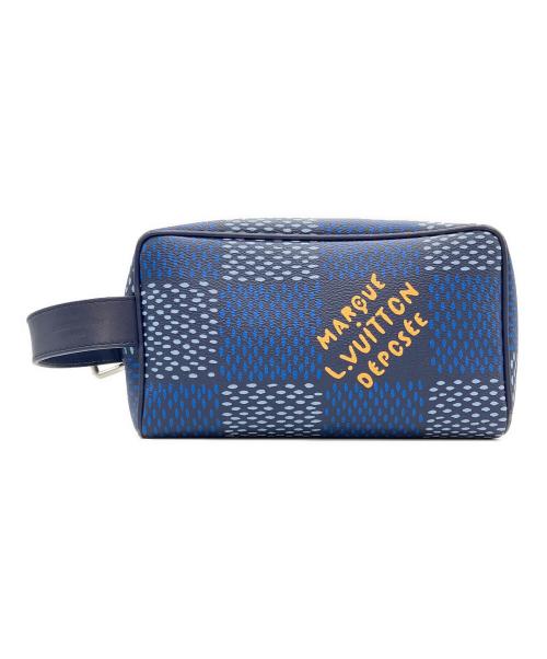 LOUIS VUITTON（ルイ ヴィトン）LOUIS VUITTON (ルイ ヴィトン) ロッカー ドップ・キット ブルーの古着・服飾アイテム