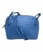 BOTTEGA VENETAボッテガベネタ）の古着「イントレチャート ノディーニ ショルダーバッグ」｜ブルー