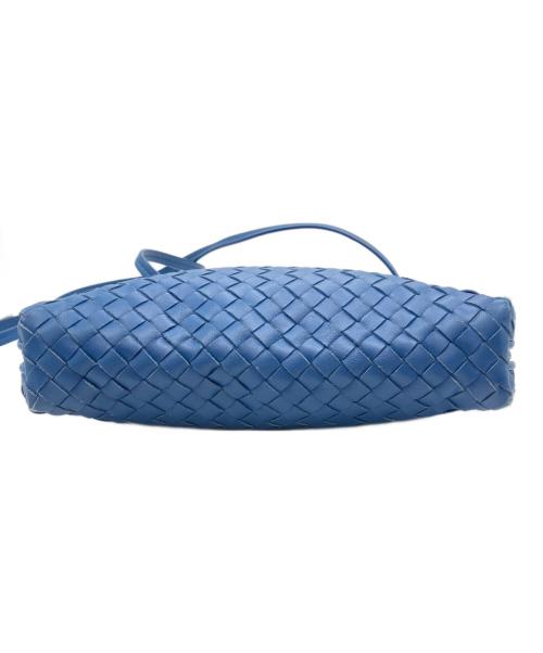 BOTTEGA VENETA（ボッテガベネタ）BOTTEGA VENETA (ボッテガベネタ) イントレチャート ノディーニ ショルダーバッグ ブルーの古着・服飾アイテム