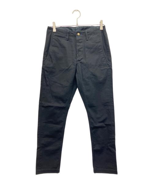 POLO RALPH LAUREN（ポロ・ラルフローレン）POLO RALPH LAUREN (ポロ・ラルフローレン) コットンツイルガーメントダイパンツ ブラック サイズ:28/30の古着・服飾アイテム