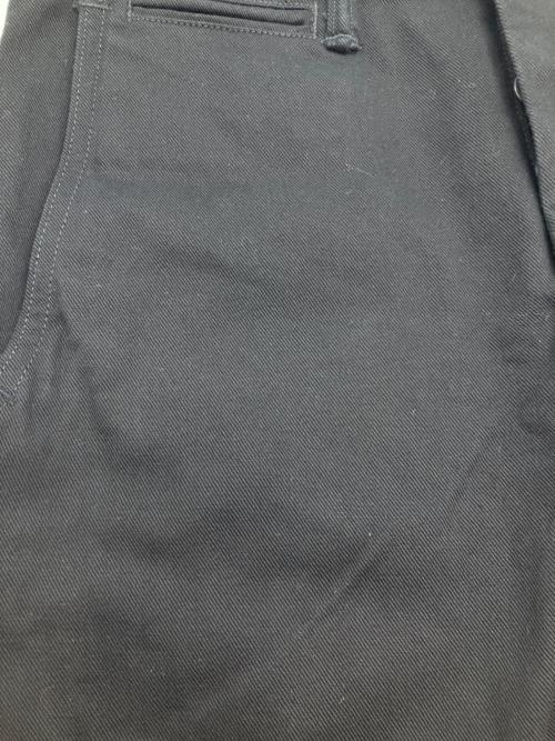 POLO RALPH LAUREN（ポロ・ラルフローレン）POLO RALPH LAUREN (ポロ・ラルフローレン) コットンツイルガーメントダイパンツ ブラック サイズ:28/30の古着・服飾アイテム