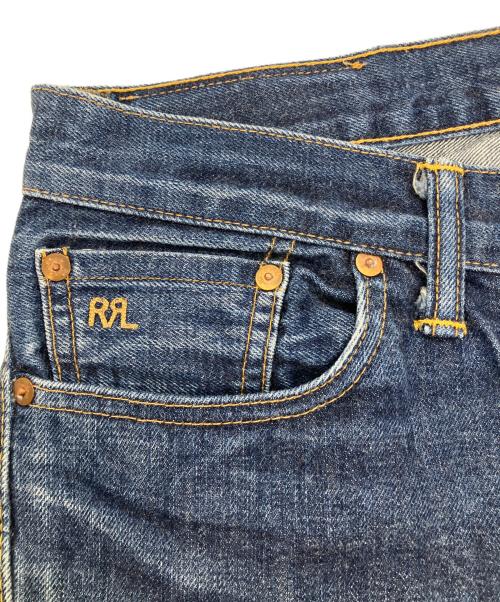 RRL（ダブルアールエル）RRL (ダブルアールエル) セルビッチスリムナローデニムパンツ インディゴ サイズ:28×30の古着・服飾アイテム