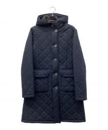 MACKINTOSH（マッキントッシュ）の古着「ウールキルティングコート」｜ネイビー
