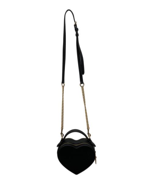 COACH（コーチ）COACH (コーチ) ハートクロスボディショルダーバッグ ブラックの古着・服飾アイテム
