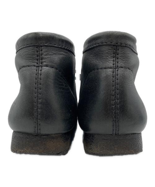 CLARKS ORIGINALS（クラークス オリジナルズ）CLARKS ORIGINALS (クラークス オリジナルズ) ALL LEATHER Wallabee Boot ブラック サイズ:27.5cmの古着・服飾アイテム
