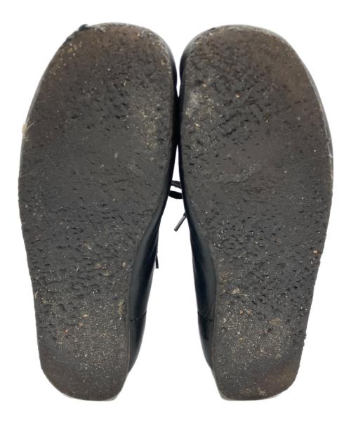 CLARKS ORIGINALS（クラークス オリジナルズ）CLARKS ORIGINALS (クラークス オリジナルズ) ALL LEATHER Wallabee Boot ブラック サイズ:27.5cmの古着・服飾アイテム