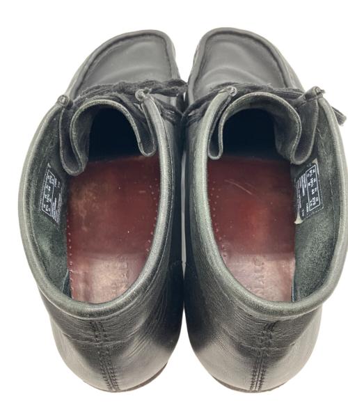 CLARKS ORIGINALS（クラークス オリジナルズ）CLARKS ORIGINALS (クラークス オリジナルズ) ALL LEATHER Wallabee Boot ブラック サイズ:27.5cmの古着・服飾アイテム