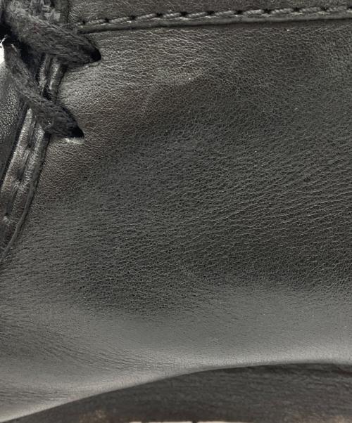 CLARKS ORIGINALS（クラークス オリジナルズ）CLARKS ORIGINALS (クラークス オリジナルズ) ALL LEATHER Wallabee Boot ブラック サイズ:27.5cmの古着・服飾アイテム