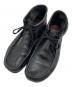 CLARKS ORIGINALS（クラークス オリジナルズ）の古着「ALL LEATHER Wallabee Boot」｜ブラック