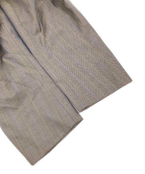 POLO RALPH LAUREN（ポロ・ラルフローレン）POLO RALPH LAUREN (ポロ・ラルフローレン) 3Bストライプテーラードジャケット ブラウン サイズ:AB6の古着・服飾アイテム