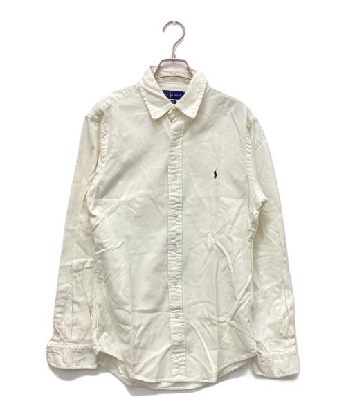 RALPH LAUREN（ラルフローレン）RALPH LAUREN (ラルフローレン) ボタンダウンシャツ アイボリー サイズ:Sの古着・服飾アイテム