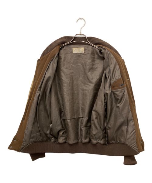 USED（ユーズド）USED (ユーズド) スタジャン ブラウン サイズ:Lの古着・服飾アイテム