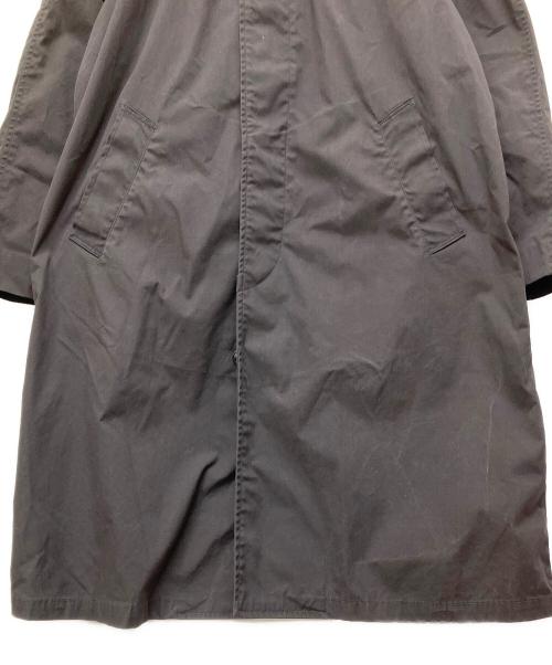 U'S NAVY（ユーエスネイビー）U'S NAVY (ユーエスネイビー) オールウェザーステンカラーコート ブラック サイズ:Lの古着・服飾アイテム