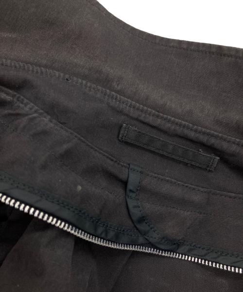 U'S NAVY（ユーエスネイビー）U'S NAVY (ユーエスネイビー) オールウェザーステンカラーコート ブラック サイズ:Lの古着・服飾アイテム