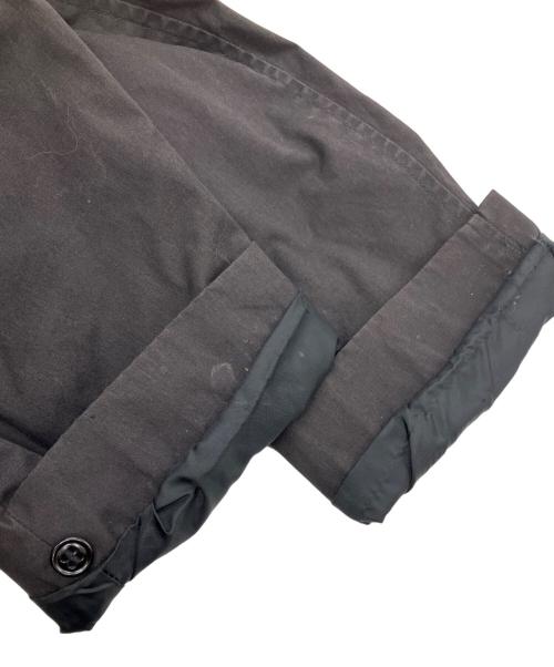 U'S NAVY（ユーエスネイビー）U'S NAVY (ユーエスネイビー) オールウェザーステンカラーコート ブラック サイズ:Lの古着・服飾アイテム