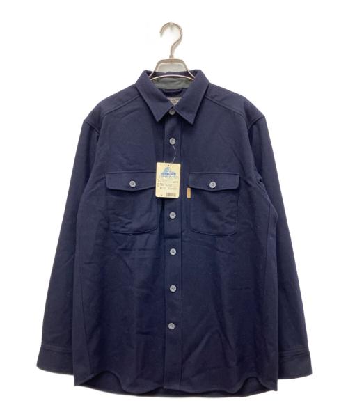 mont-bell（モンベル）mont-bell (モンベル) ウールマウンテンシャツ ネイビー サイズ:M 未使用品の古着・服飾アイテム