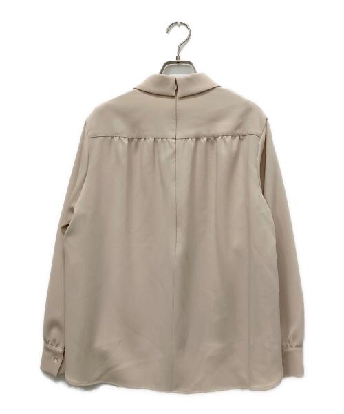 theory luxe（セオリーリュクス）theory luxe (セオリーリュクス) Live2 Daisy 長袖ブラウス ベージュ サイズ:38の古着・服飾アイテム