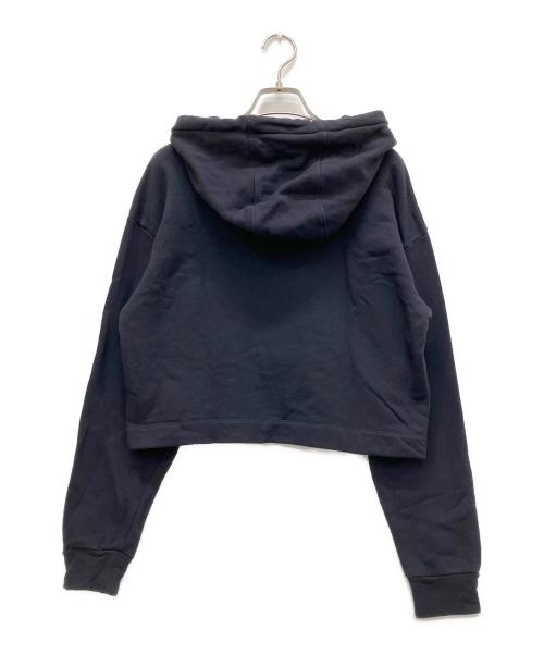 EMPORIO ARMANI（エンポリオ アルマーニ）EMPORIO ARMANI (エンポリオ アルマーニ) ショートプルオーバーパーカー ブラック サイズ:40の古着・服飾アイテム