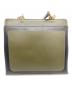 中古・古着 FURLA (フルラ) 1927 M TOP HANDLE ライトグレー×カーキ：18000円