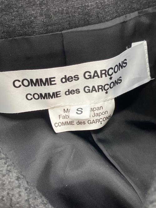 COMME des GARCONS COMME des GARCONS（コムデギャルソン コムデギャルソン）COMME des GARCONS COMME des GARCONS (コムデギャルソン コムデギャルソン) 丸襟ステンカラーコート ブラック サイズ:Sの古着・服飾アイテム