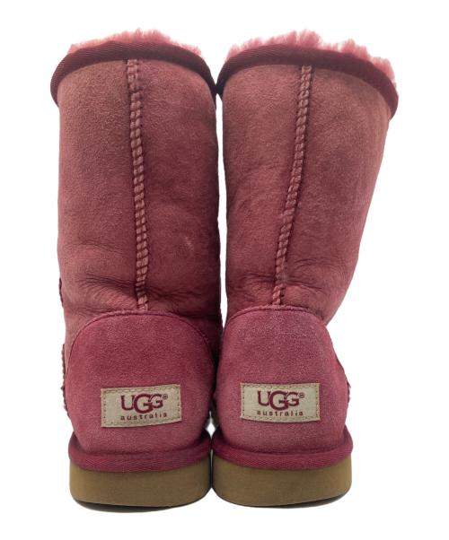 UGG（アグ）UGG (アグ) ムートンブーツ ピンク サイズ:25.0cmの古着・服飾アイテム