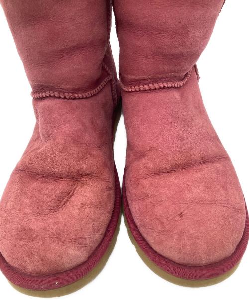 UGG（アグ）UGG (アグ) ムートンブーツ ピンク サイズ:25.0cmの古着・服飾アイテム