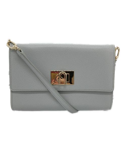 FURLA（フルラ）FURLA (フルラ) ショルダーバッグ スカイブルーの古着・服飾アイテム
