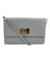 FURLA（フルラ）の古着「ショルダーバッグ」｜スカイブルー