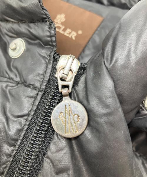 MONCLER（モンクレール）MONCLER (モンクレール) VERONE 2WAYダウンジャケット/茶タグ チャコールグレー サイズ:2の古着・服飾アイテム