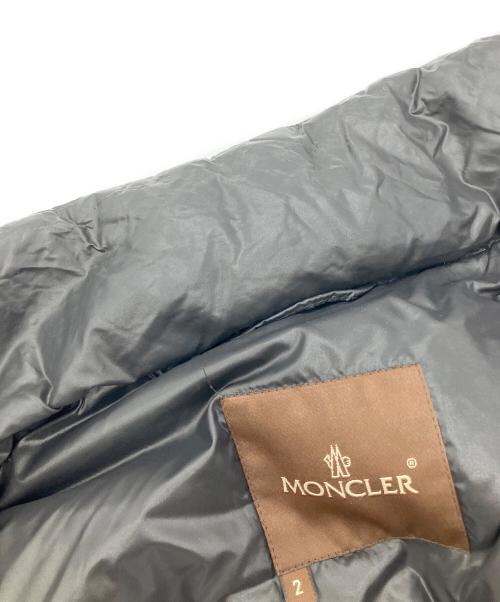 MONCLER（モンクレール）MONCLER (モンクレール) VERONE 2WAYダウンジャケット/茶タグ チャコールグレー サイズ:2の古着・服飾アイテム