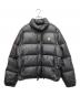 MONCLER（モンクレール）の古着「VERONE 2WAYダウンジャケット/茶タグ」｜チャコールグレー