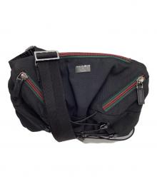 GUCCI（グッチ）の古着「シェリーラインウエストポーチ」｜ブラック