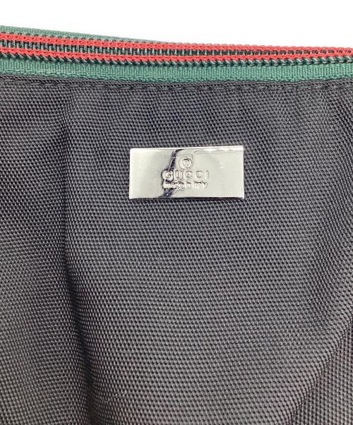 GUCCI（グッチ）GUCCI (グッチ) シェリーラインウエストポーチ ブラックの古着・服飾アイテム